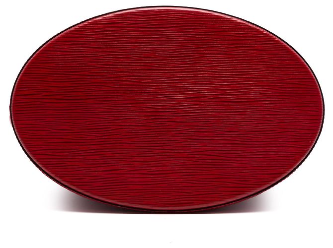 Borsa a tracolla Louis Vuitton Epi Cluny rossa Rosso - vista 3
