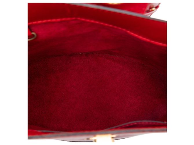 Borsa a tracolla Louis Vuitton Epi Cluny rossa Rosso - vista 4