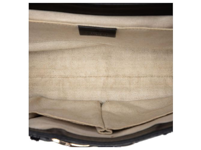 Borsa a tracolla Gucci Medium Guccissima Emily nera Nero - vista 4
