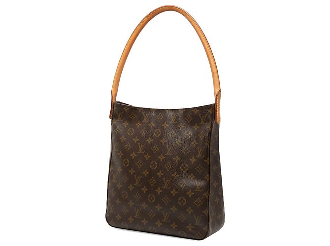 Borsa a tracolla Louis Vuitton Monogram Looping GM marrone - Ansicht 2