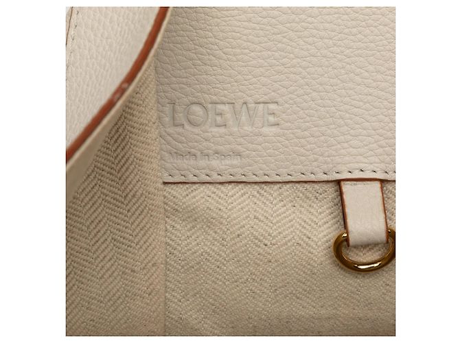 Bolsa Hammock em couro de bezerro de grão médio cor Tan LOEWE Camelo - vista 5