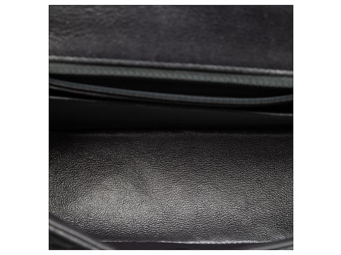 Borsa a tracolla Chanel Mini Square Classic in pelle di agnello, grigio - vista 4