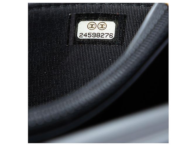 Bolso bandolera Chanel CC Stitched Calfskin Wallet on Chain negro - vista 6
