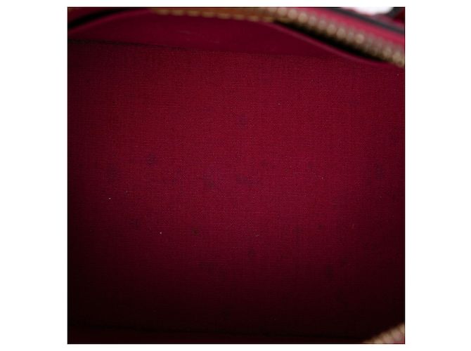 Borsa Louis Vuitton Monogram Vernis Alma BB rossa Rosso - vista 4