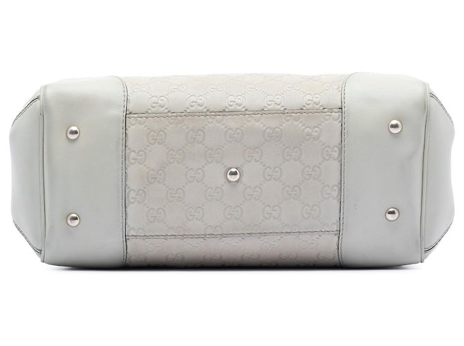 Tote Gucci Guccissima Mayfair bianco - vista 3
