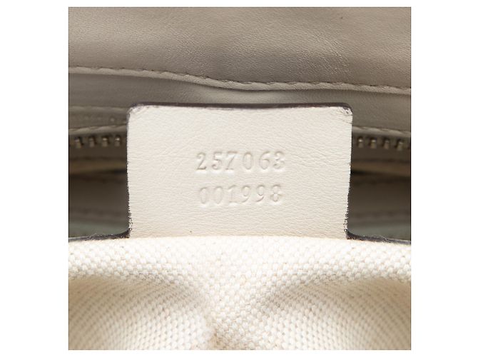 Tote Gucci Guccissima Mayfair bianco - vista 6
