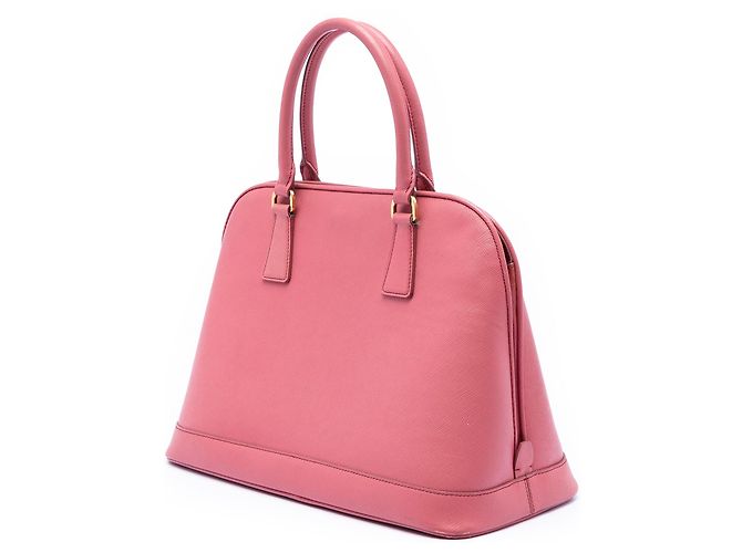 Borsa Prada Medium Saffiano Lux Open Promenade rosa - vista 2