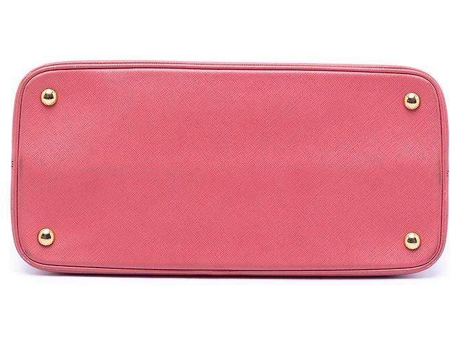 Borsa Prada Medium Saffiano Lux Open Promenade rosa - vista 3
