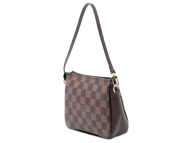 Pochette Trousse Louis Vuitton Damier Ebene Marrone - vista 2