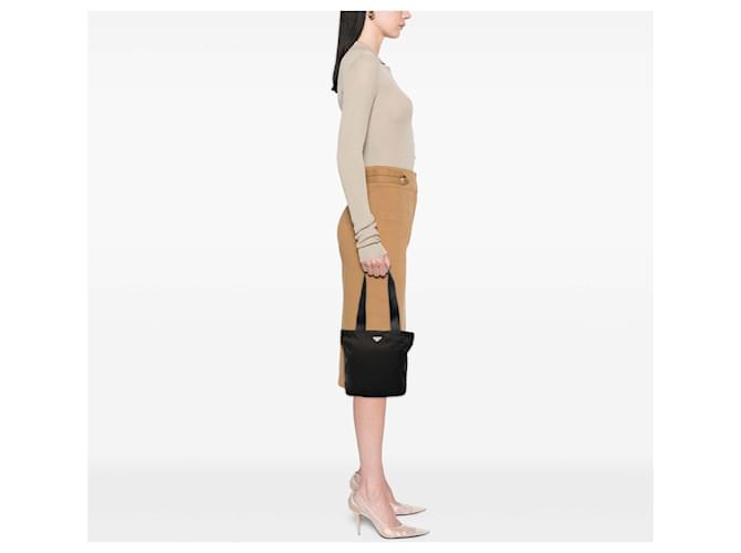 Tote Tessuto nero Prada - vista 7