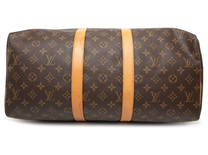 Borsa da viaggio Louis Vuitton Monogram Keepall 45 marrone - vista 3
