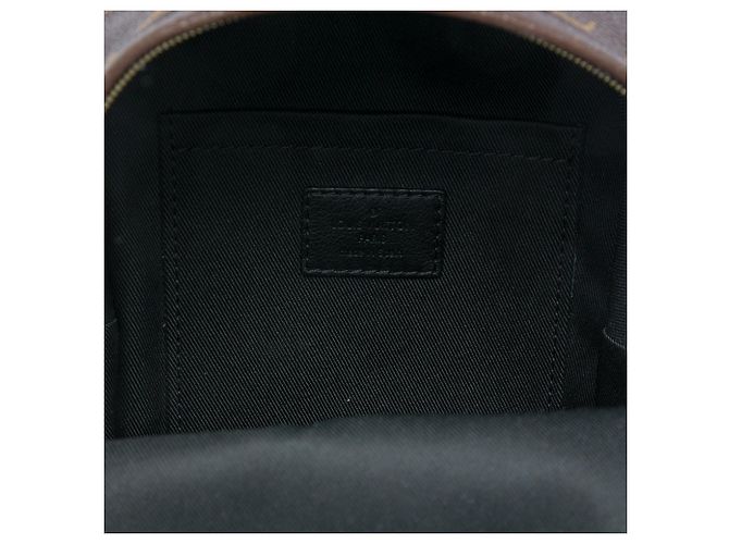 Zaino Louis Vuitton Monogram Mini Palm Springs marrone - vista 4