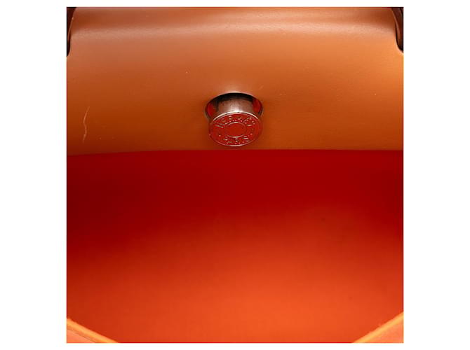 Borsa Orange Hermès Toile Herbag Zip 31 Arancione - vista 4