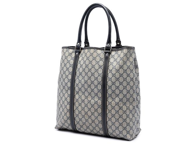 Tote verticale Gucci GG Supreme beige - vista 2