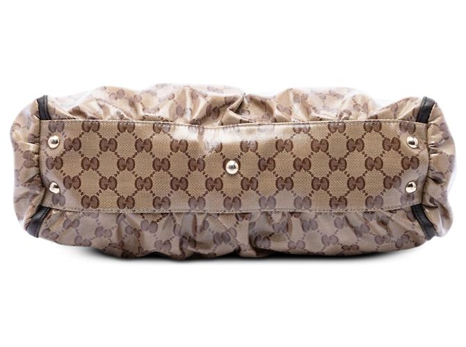 Tote Abbey GG Crystal D Ring beige Gucci - vista 3