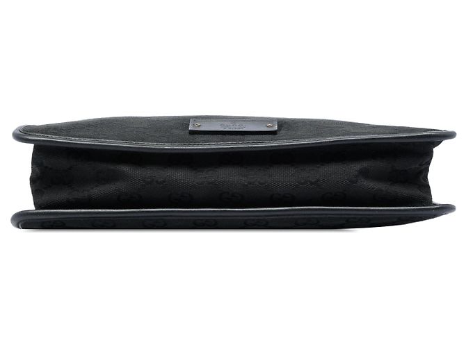 Borsa a tracolla Gucci GG Canvas nera Nero - vista 3