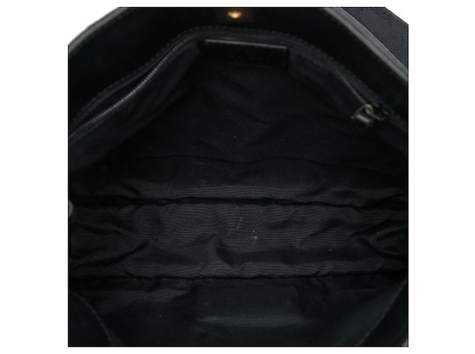 Borsa a tracolla Gucci GG Canvas nera Nero - vista 4
