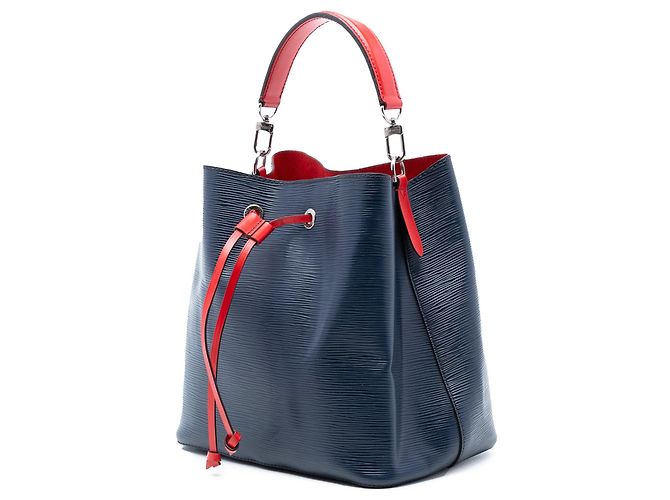 Borsa a secchiello Epi NeoNoe MM blu Louis Vuitton - vista 2