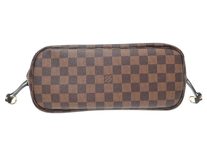 Tote Louis Vuitton Neverfull Damier Ebene PM Marron - vue 3