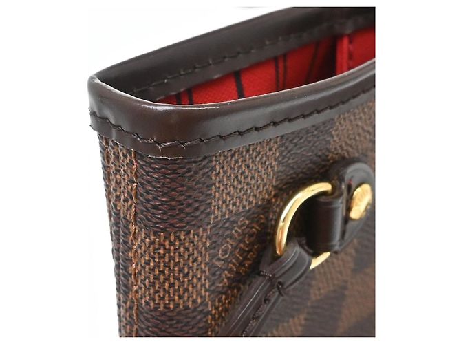 Tote Louis Vuitton Neverfull Damier Ebene PM Marron - vue 6