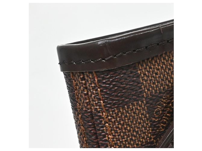 Tote Louis Vuitton Neverfull Damier Ebene PM Marron - vue 7