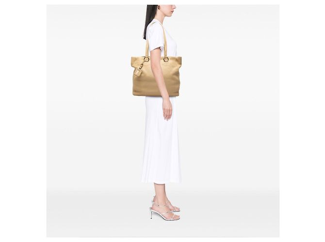 Tote Prada Vitello Daino Beige - vista 6