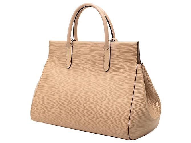 Borsa Louis Vuitton Epi Marly MM Beige - vista 2