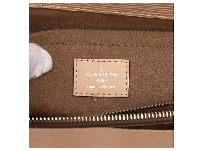 Borsa Louis Vuitton Epi Marly MM Beige - vista 6