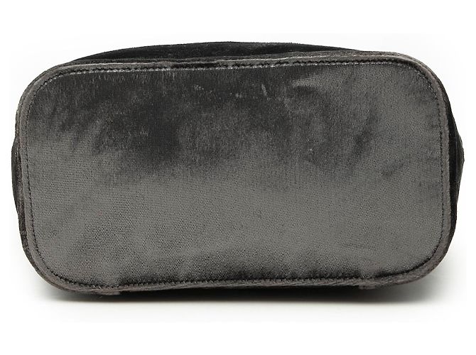 Bucket Gucci in velluto argento - vista 3