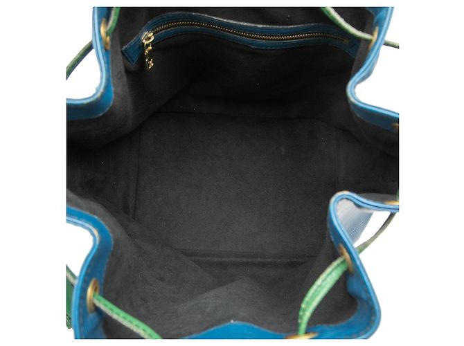Borsa a secchiello Blue Louis Vuitton Epi Bicolor Noe GM - vista 4