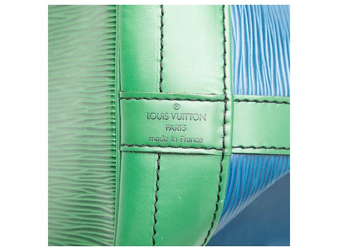 Borsa a secchiello Blue Louis Vuitton Epi Bicolor Noe GM - vista 6