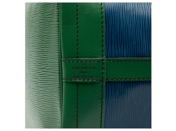 Borsa a secchiello Blue Louis Vuitton Epi Bicolor Noe GM - vista 7