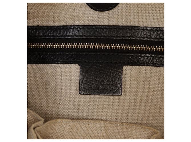 Borsa a tracolla Marrakech in pelle nera Gucci Nero - vista 5