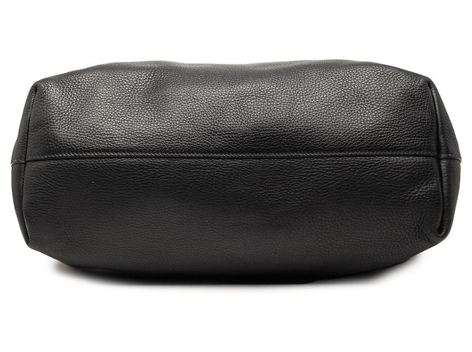Borsa Tote Convertible Aperta Prada Bicolor Vitello Daino Marrone - vista 3