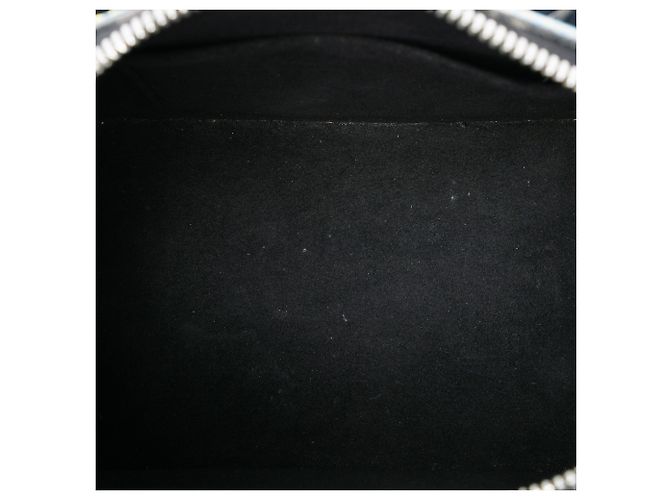 Borsa Louis Vuitton Epi Denim Alma BB Blu - vista 4