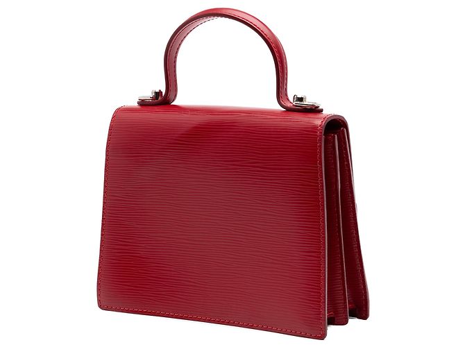 Twist Borsa Louis Vuitton Epi Sevigne rossa Rosso - vista 2