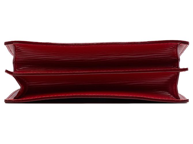 Twist Borsa Louis Vuitton Epi Sevigne rossa Rosso - vista 3