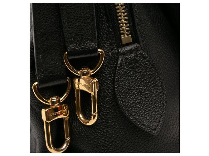 Borsa Louis Vuitton Monogram Empreinte Vosges MM nera Nero - vista 8