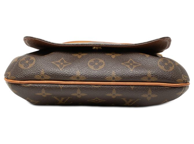 Brown Louis Vuitton Monogram Musette Salsa PM Short Strap Shoulder Bag - view 3