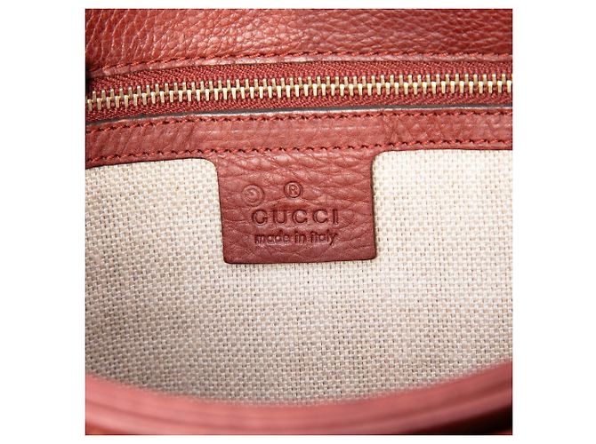 Borsa a tracolla Gucci GG Canvas Marrakech beige - vista 5