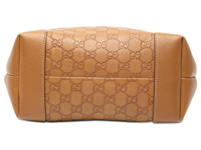 Tote Medium Guccissima GG Charm Marrone Gucci - vista 3