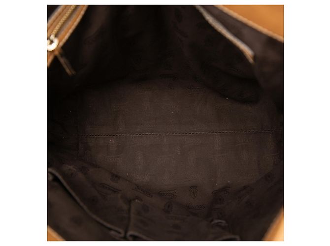 Tote Medium Guccissima GG Charm Marrone Gucci - vista 4