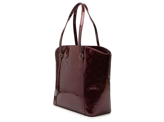 Borsa Tote Red Louis Vuitton Monogram Vernis Avalon MM Rosso - vista 2