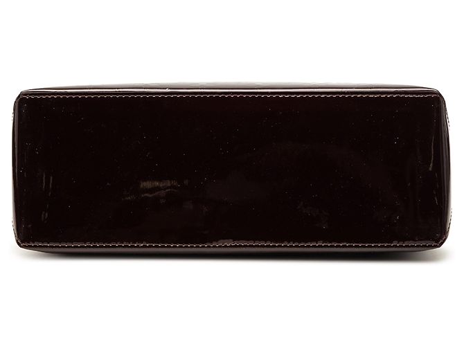 Borsa Louis Vuitton Monogram Vernis Wilshire PM viola Porpora - vista 3