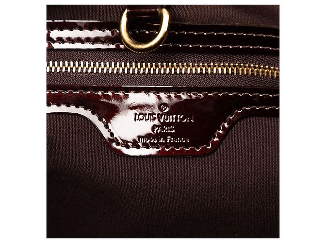 Borsa Louis Vuitton Monogram Vernis Wilshire PM viola Porpora - vista 5
