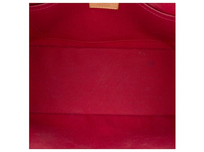Borsa a tracolla Louis Vuitton Monogram Vernis Rosewood Avenue rossa Rosso - vista 4