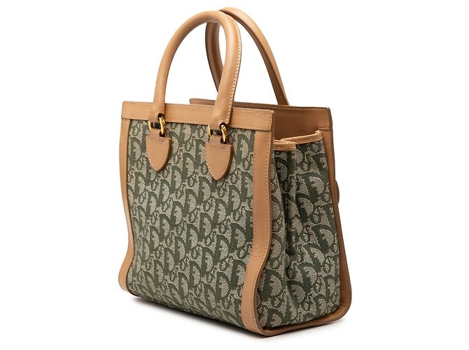 Tote Diorissimo Trotter in tela verde Dior Dior - vista 2