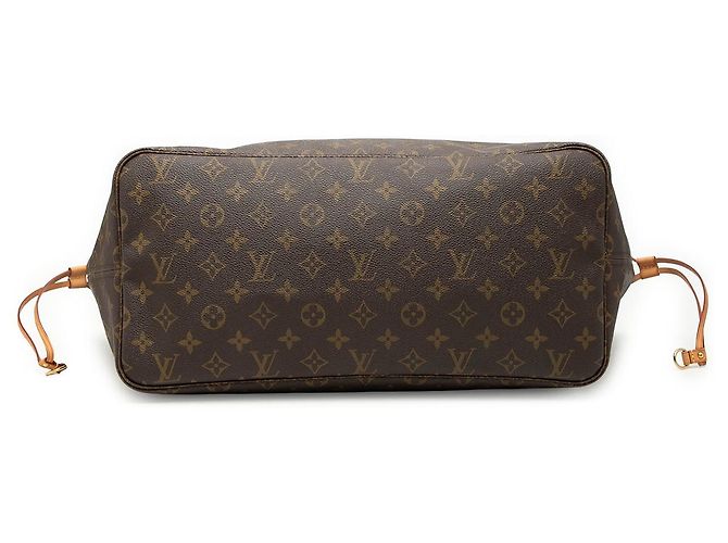 Borsa Tote Louis Vuitton Monogram Neverfull GM marrone - vista 3