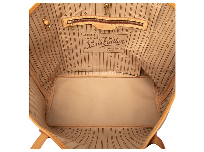 Borsa Tote Louis Vuitton Monogram Neverfull GM marrone - vista 4