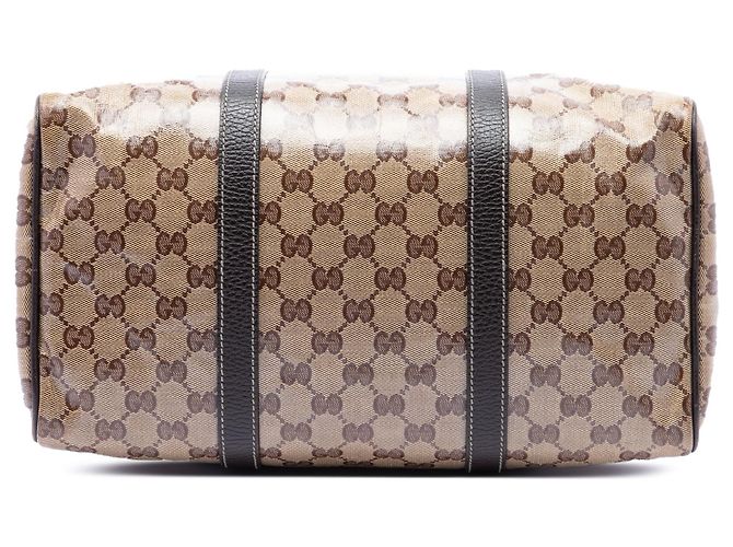 Borsa Boston Gucci Medium GG Crystal Joy beige - vista 3